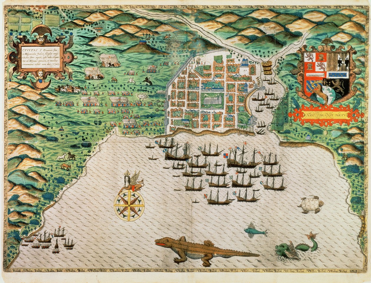 Santiago, Capo Verde da Baptista Boazio