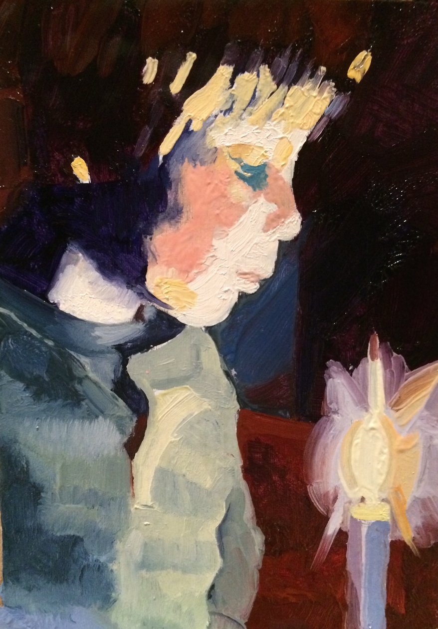 Luce di candela 4 da Barbara Hoogeweegen