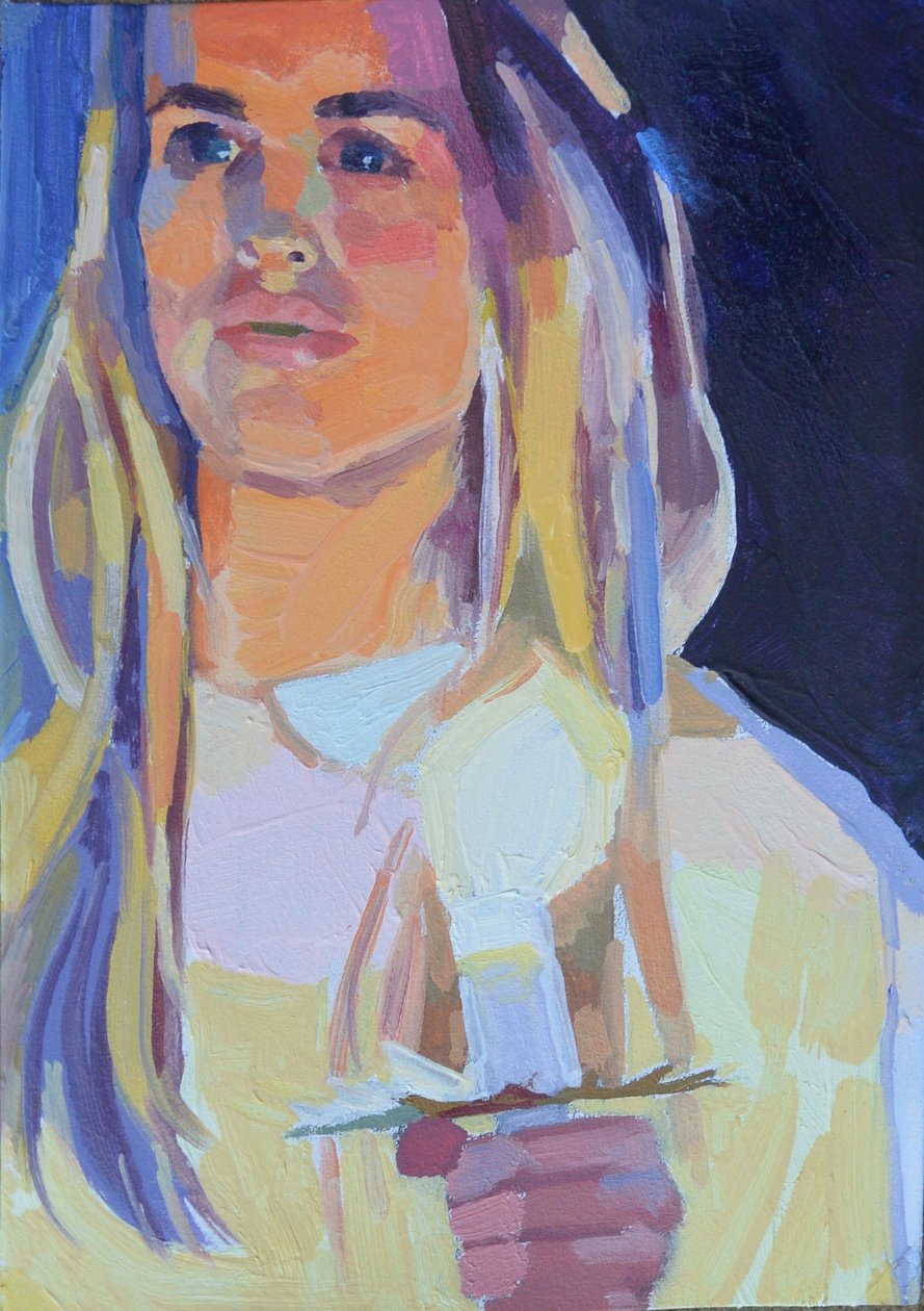 Luce di candela 5, 2015 da Barbara Hoogeweegen