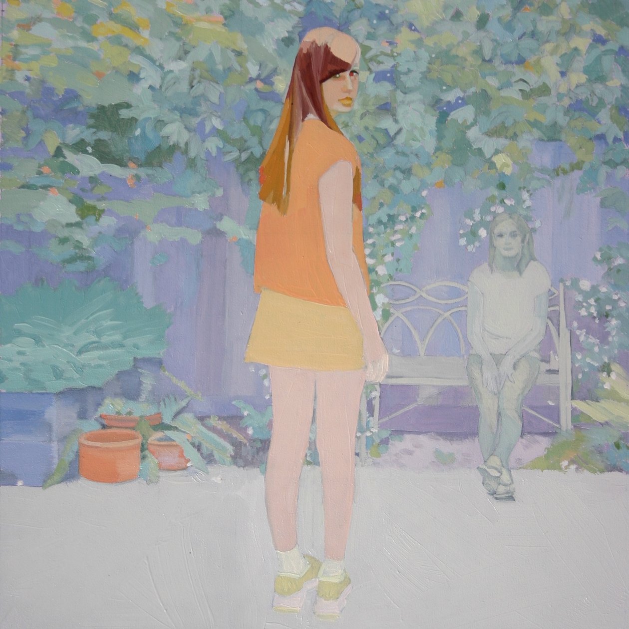 Ragazza in fiamme, 2014 da Barbara Hoogeweegen