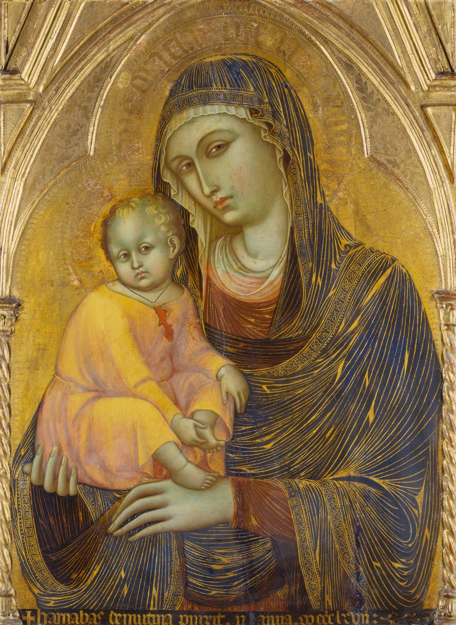 Madonna e Bambino da Barnaba da Modena