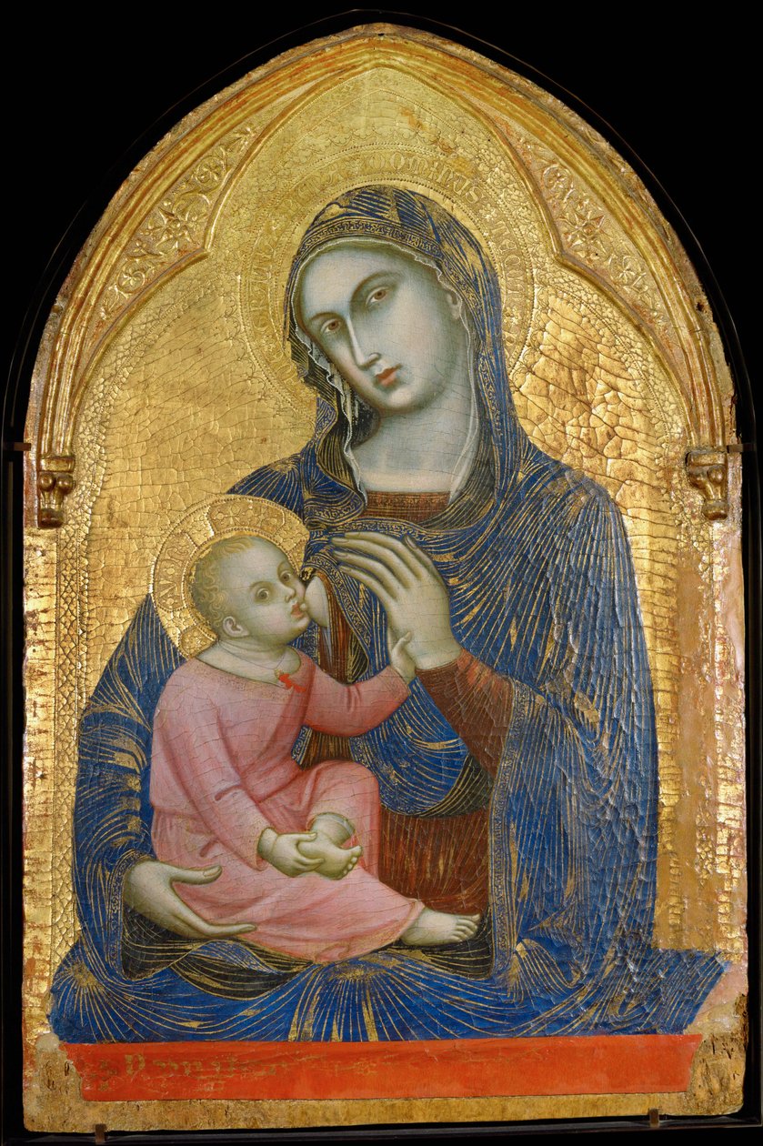 Vergine Maria e bambino ... da Barnaba da Modena