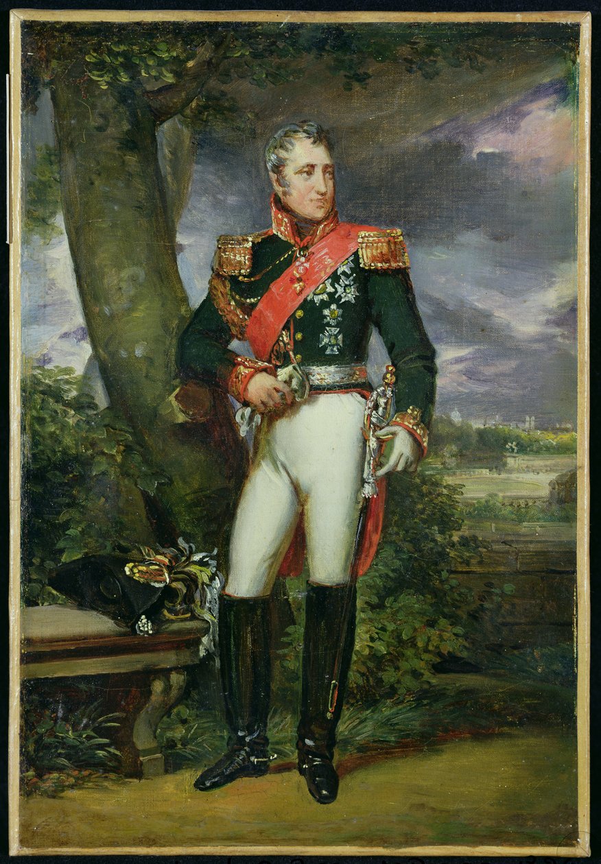 Charles-Andre (1764-1832) Conte Pozzo di Borgo, 1824 da Baron François Pascal Simon Gérard