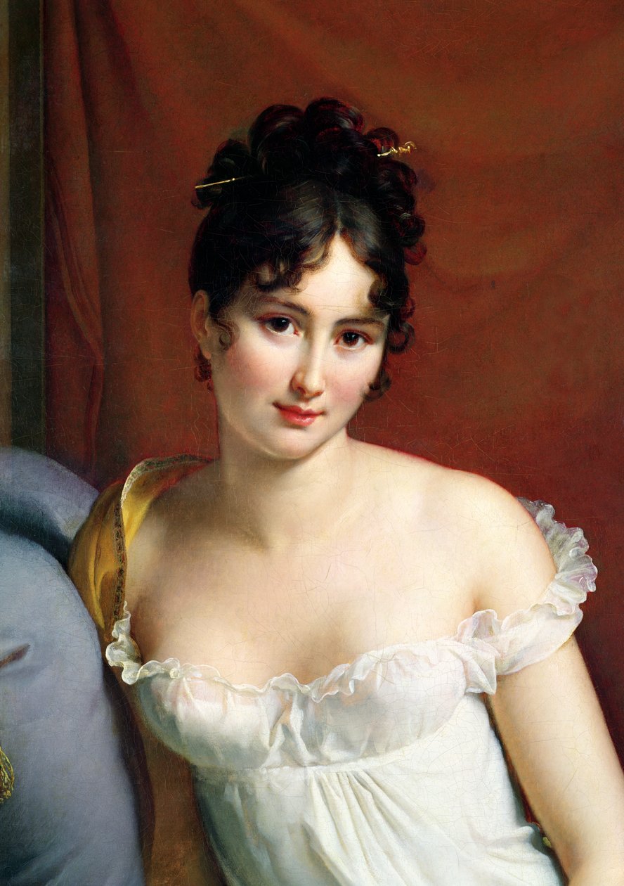 Ritratto di Madame Recamier (1777-1849) (dettaglio) da Baron François Pascal Simon Gérard