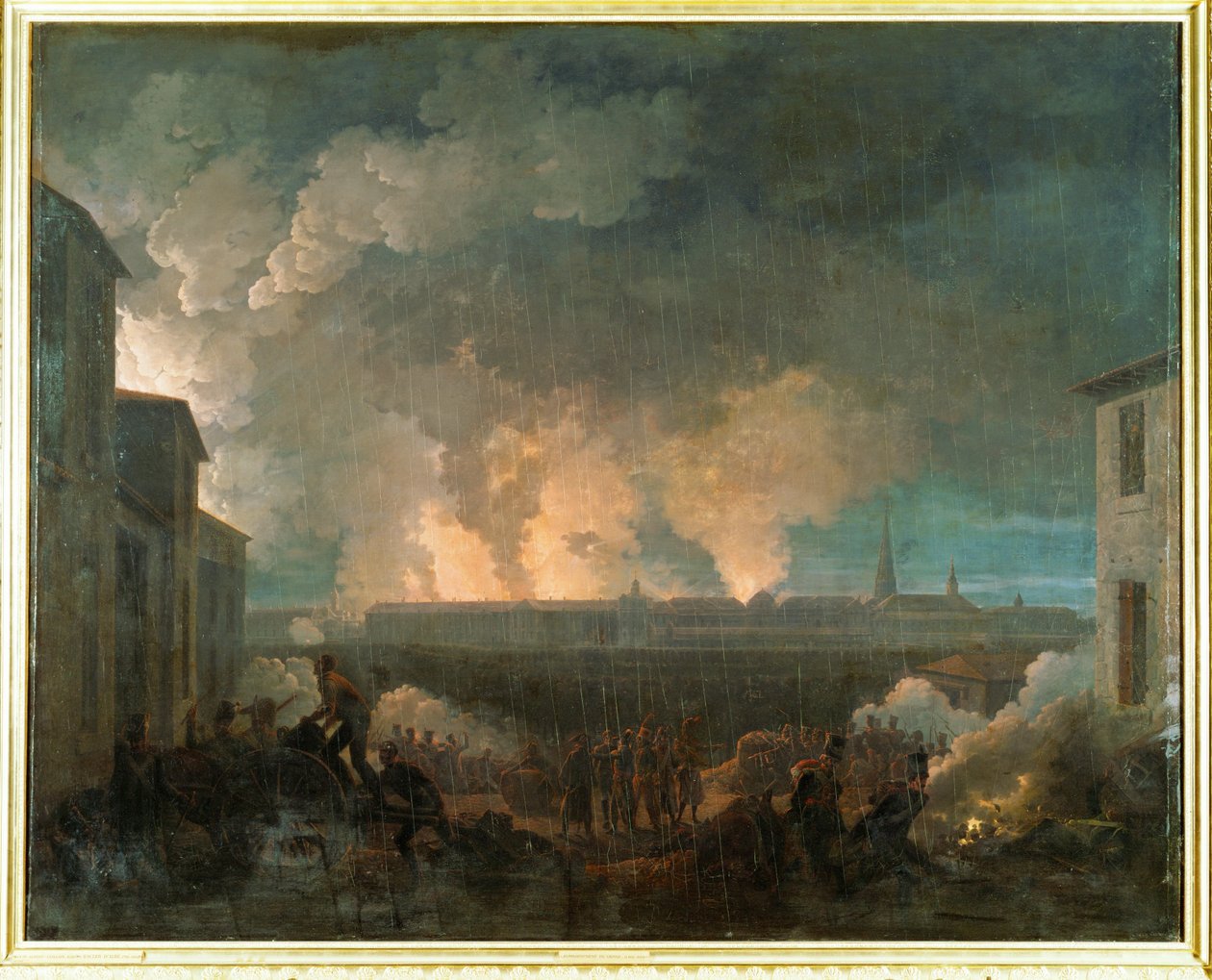 Bombardamento di Vienna ... da Baron Louis Albert Bacler d