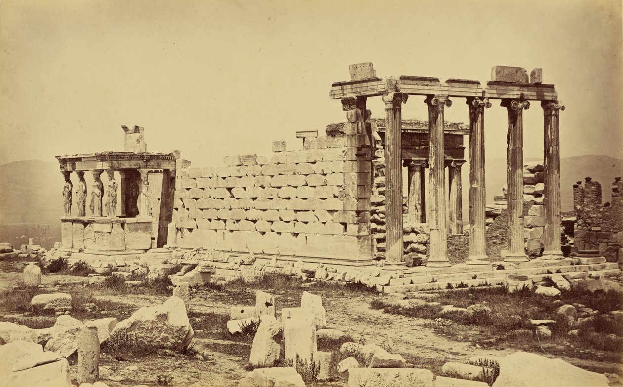 Atene - Erechtehion. da Baron Paul des Granges