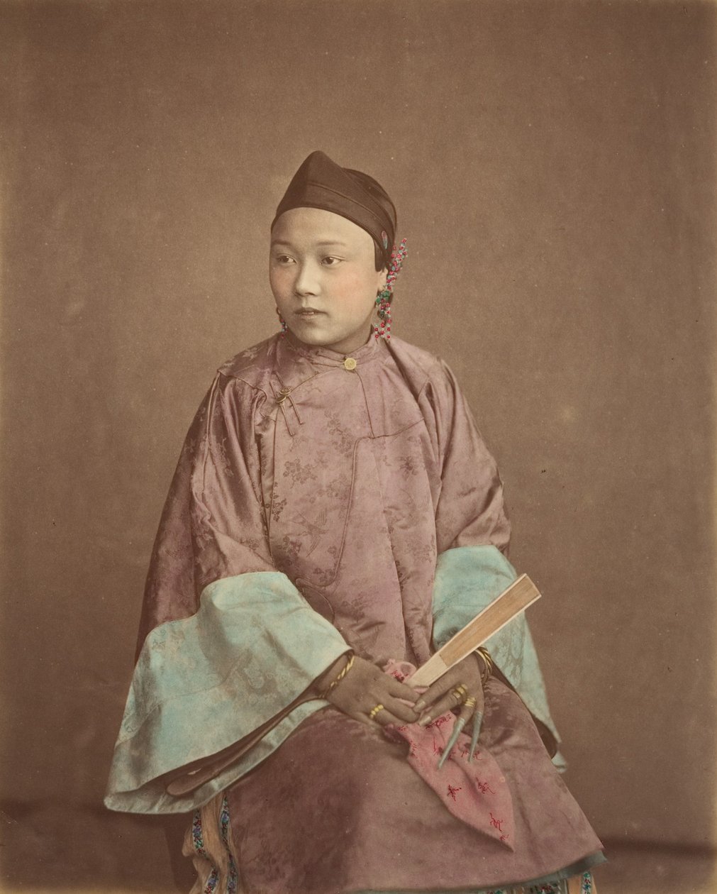 Fille de Shanghai, anni 1870 da Baron Raimund von Stillfried