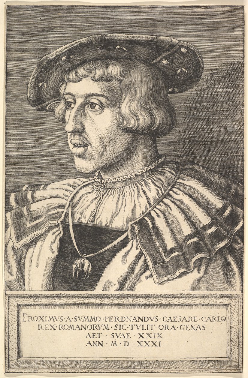 Imperatore Ferdinando I da Barthel Beham