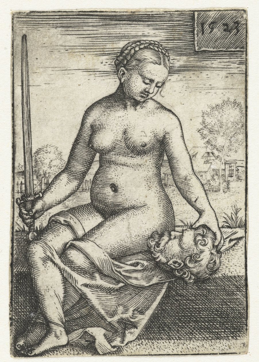 Giuditta con la testa di Oloferne e spada da Barthel Beham