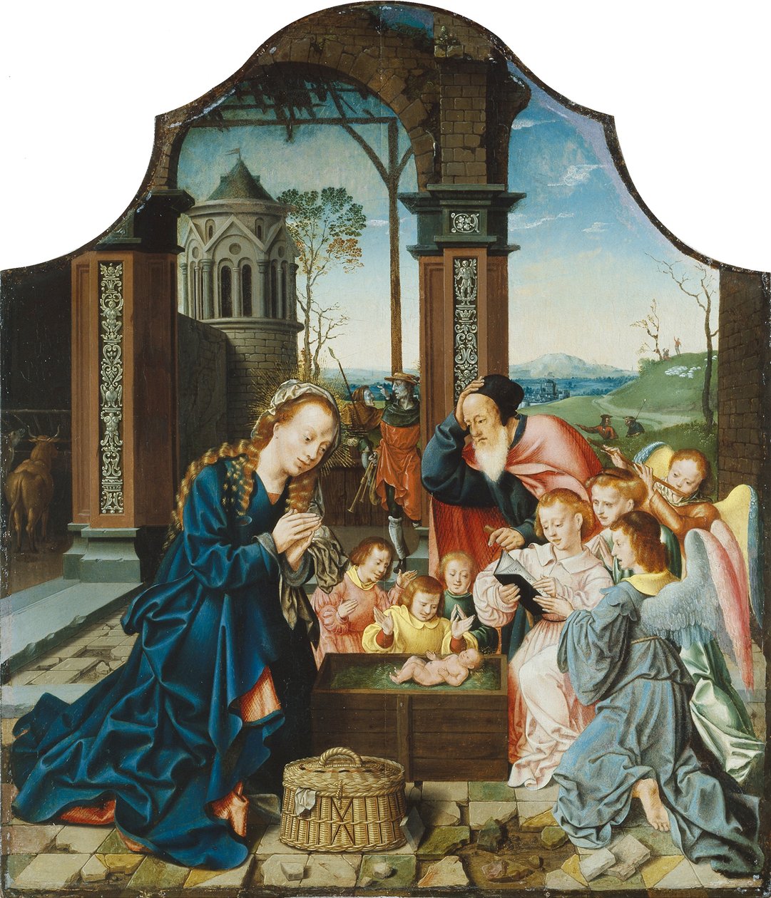 La Natività da Bartholomaeus Bruyn the Elder