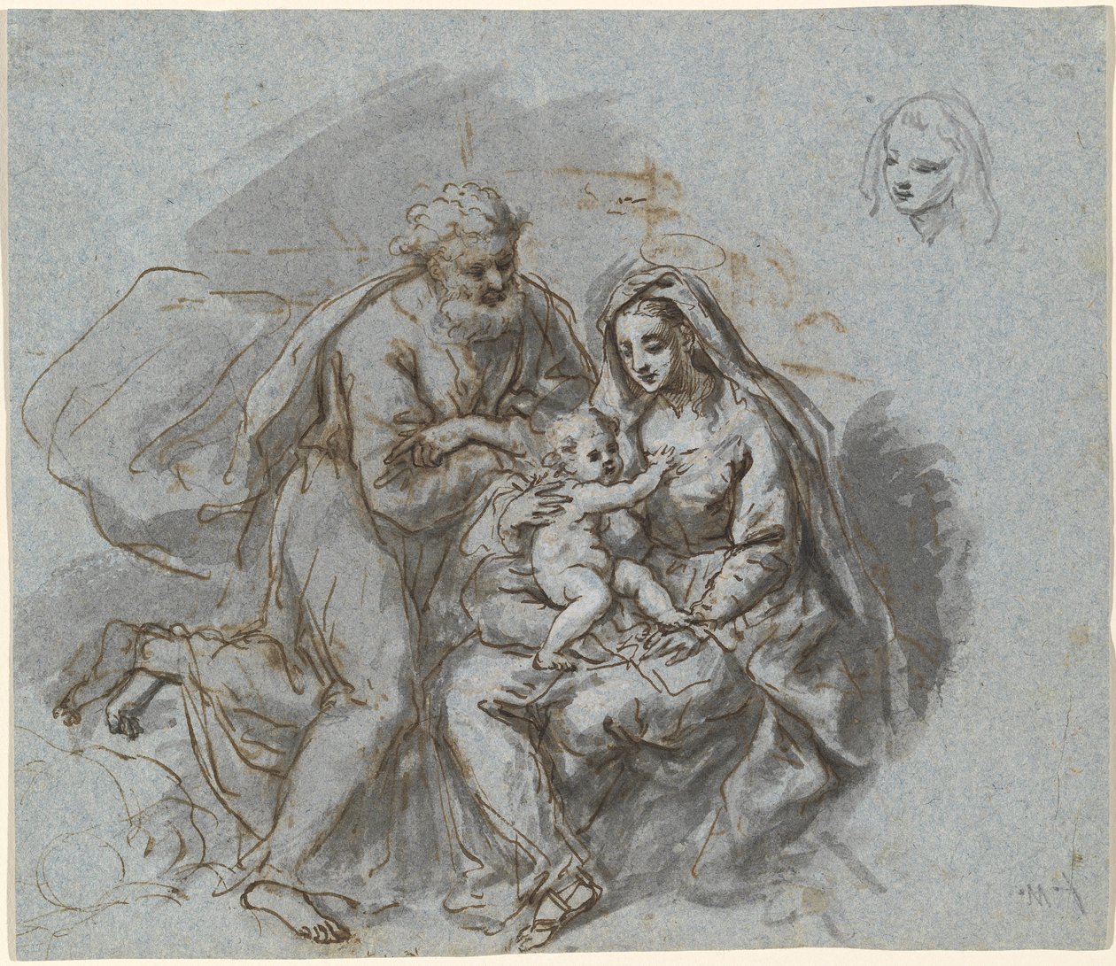 La Sacra Famiglia da Bartholomäus Ignaz Weiss
