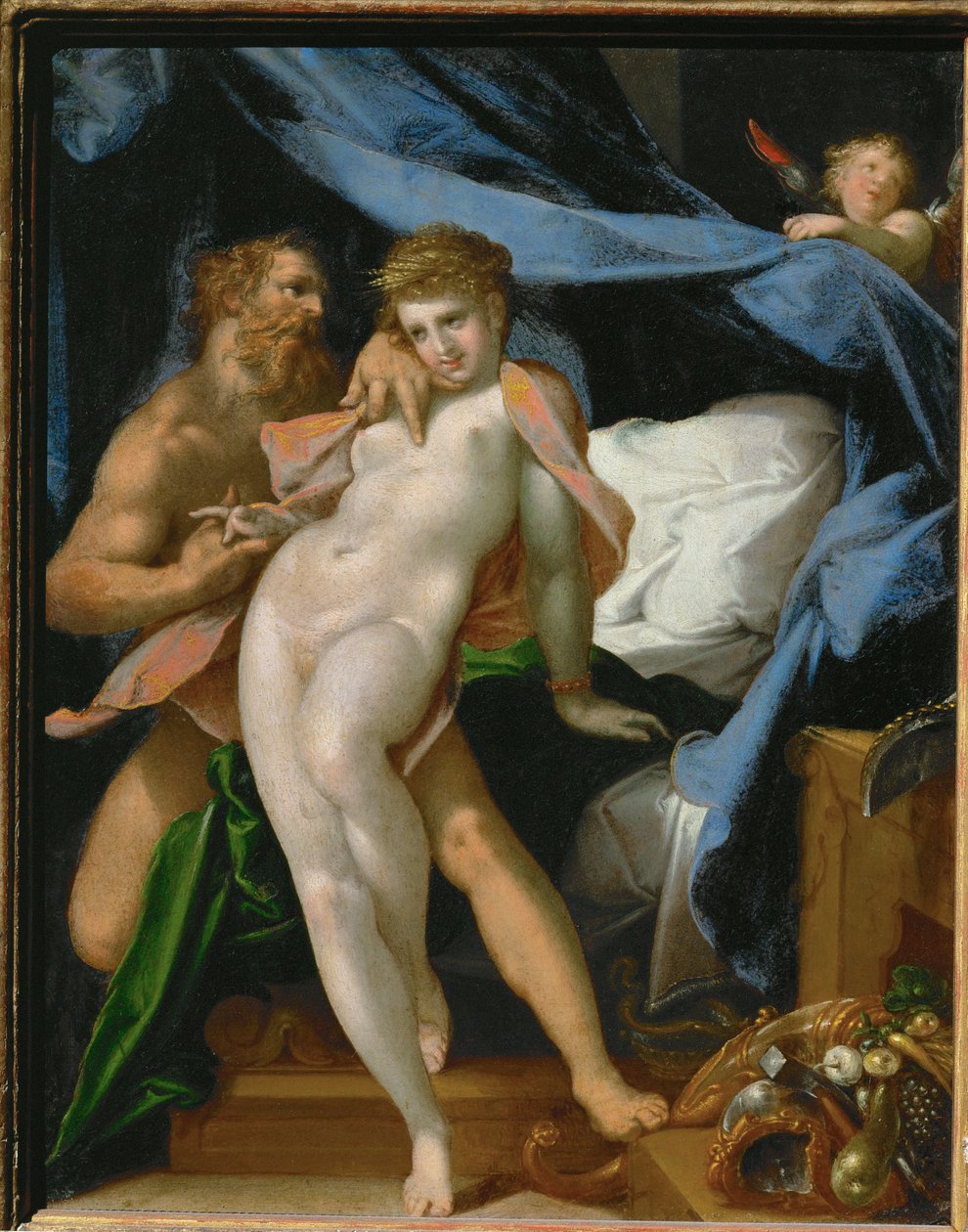 Vulcano e Maia ... da Bartholomaeus Spranger