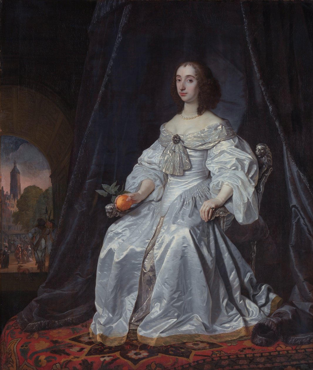 Ritratto della Principessa Reale Mary Stuart (1631–1660) da Bartholomeus van der Helst