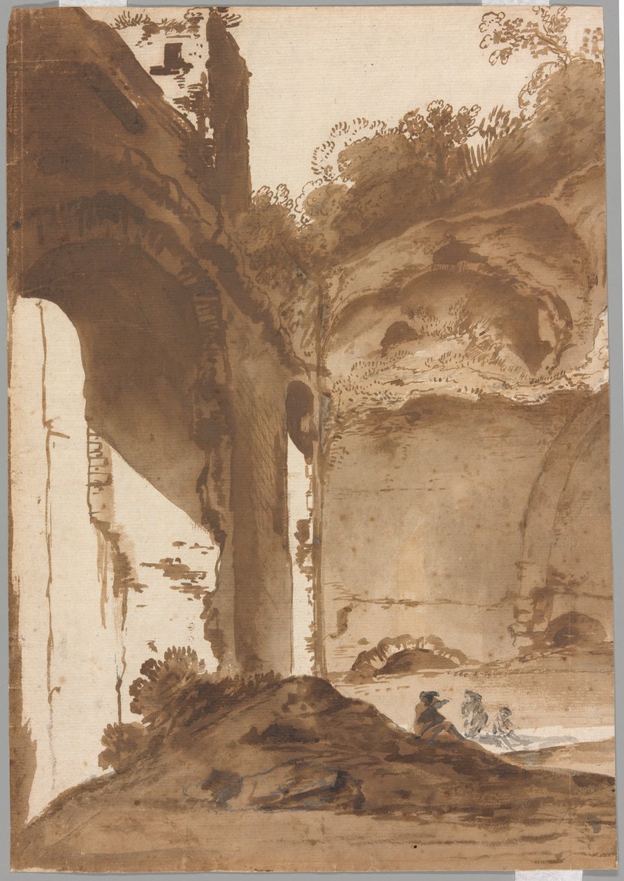 Villa di Mecenate a Tivoli da Bartholomeus Breenbergh