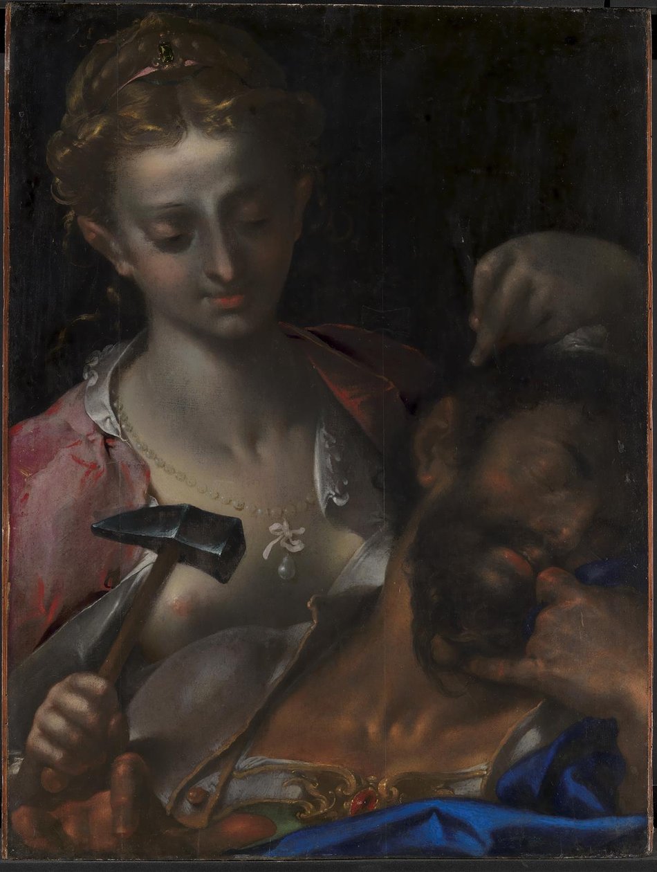 Jael uccide Sisera da Bartholomeus Spranger