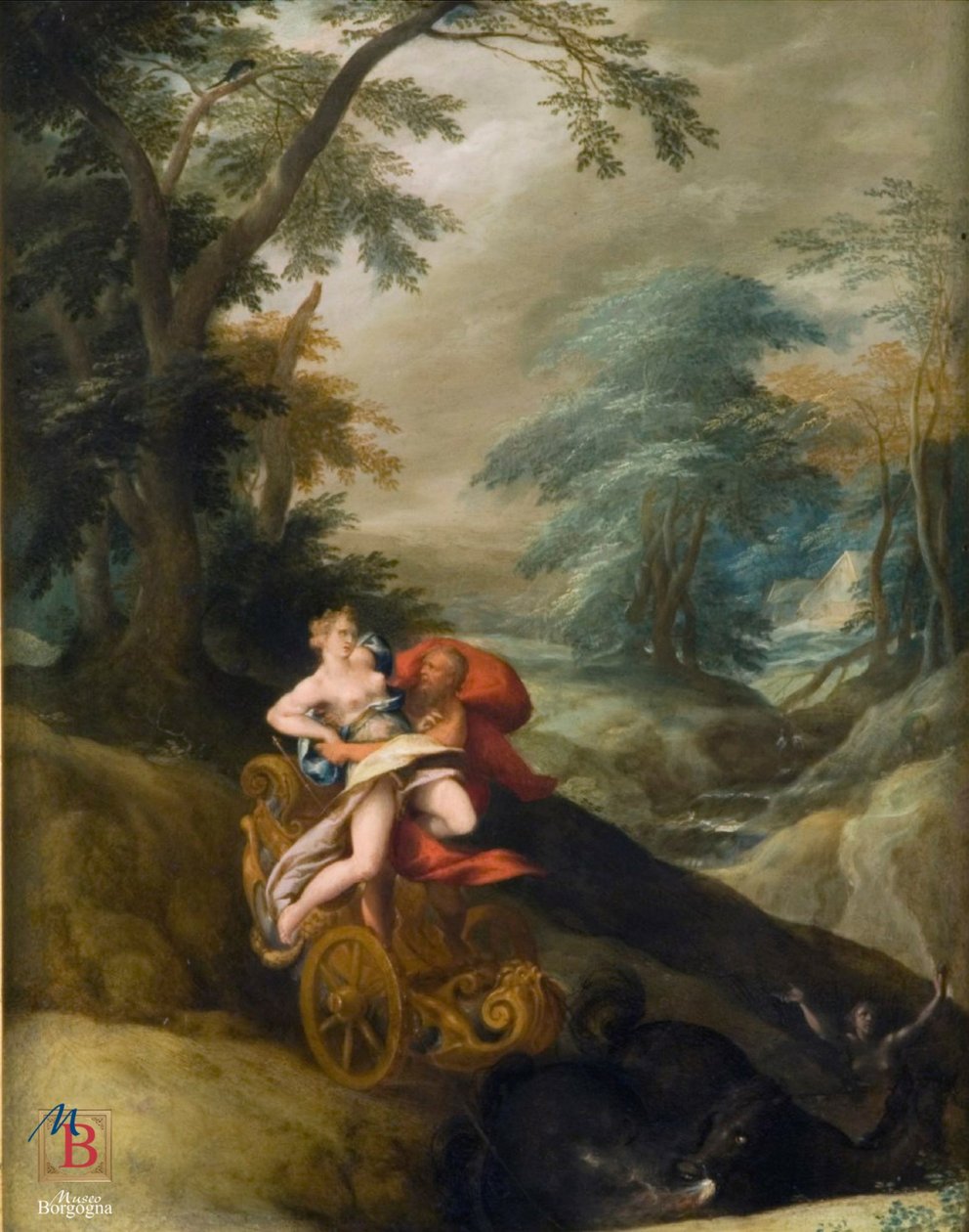Il ratto di Persefone da Bartholomeus Spranger