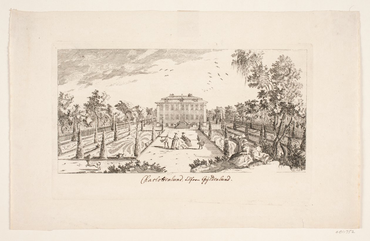 Charlottenlund, precedentemente Gyldenlund da Bartholomæus Roque