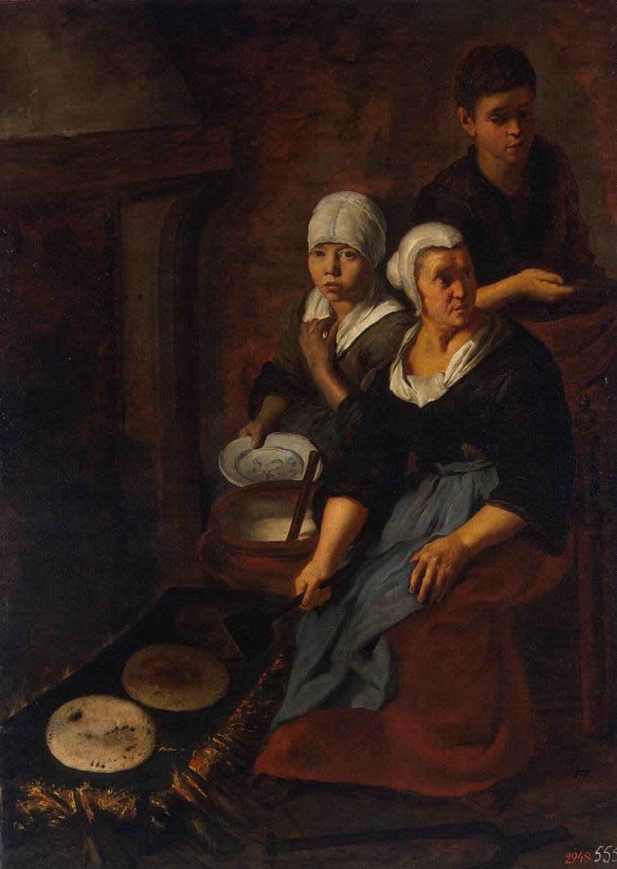 Cottura delle focacce da Bartolomé Esteban Murillo