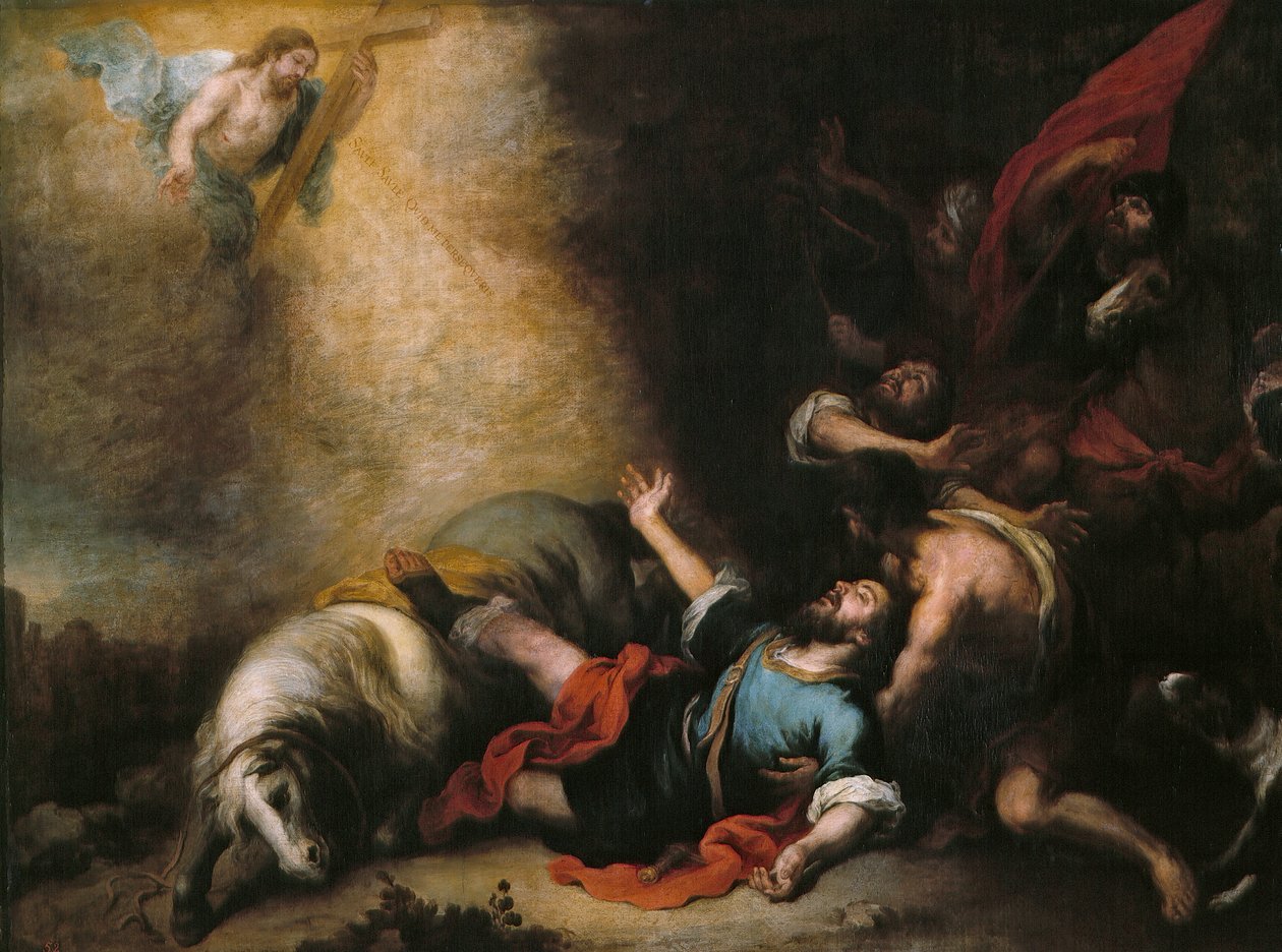 La conversione di San Paolo da Bartolomé Esteban Murillo