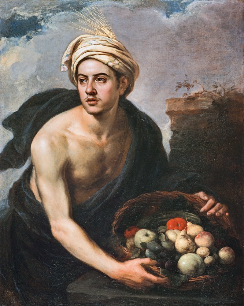 Il giovane con un cesto di frutta da Bartolomé Esteban Murillo