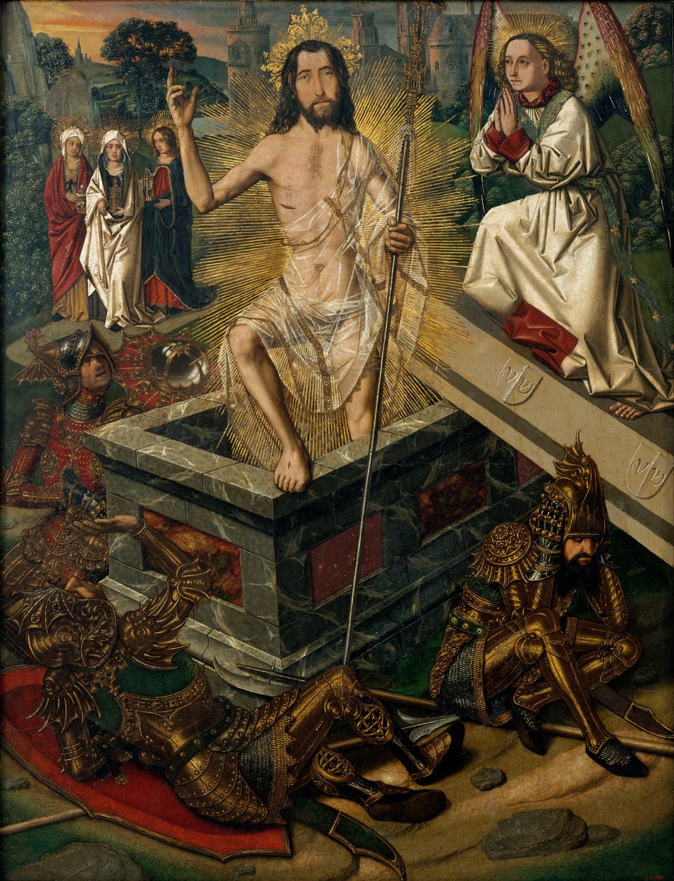 La resurrezione da Bartolomé Bermejo