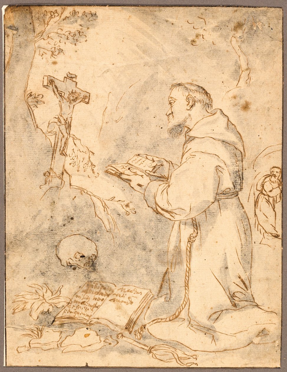 San Francesco in preghiera da Bartolomé Esteban Murillo