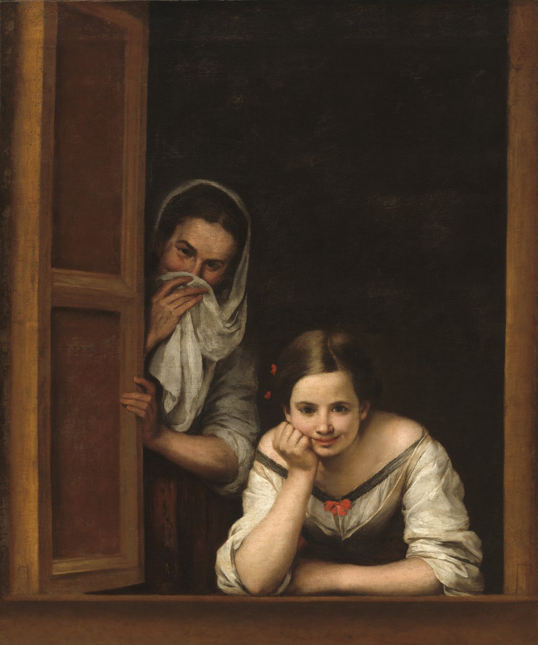 Due donne alla finestra da Bartolomé Esteban Murillo
