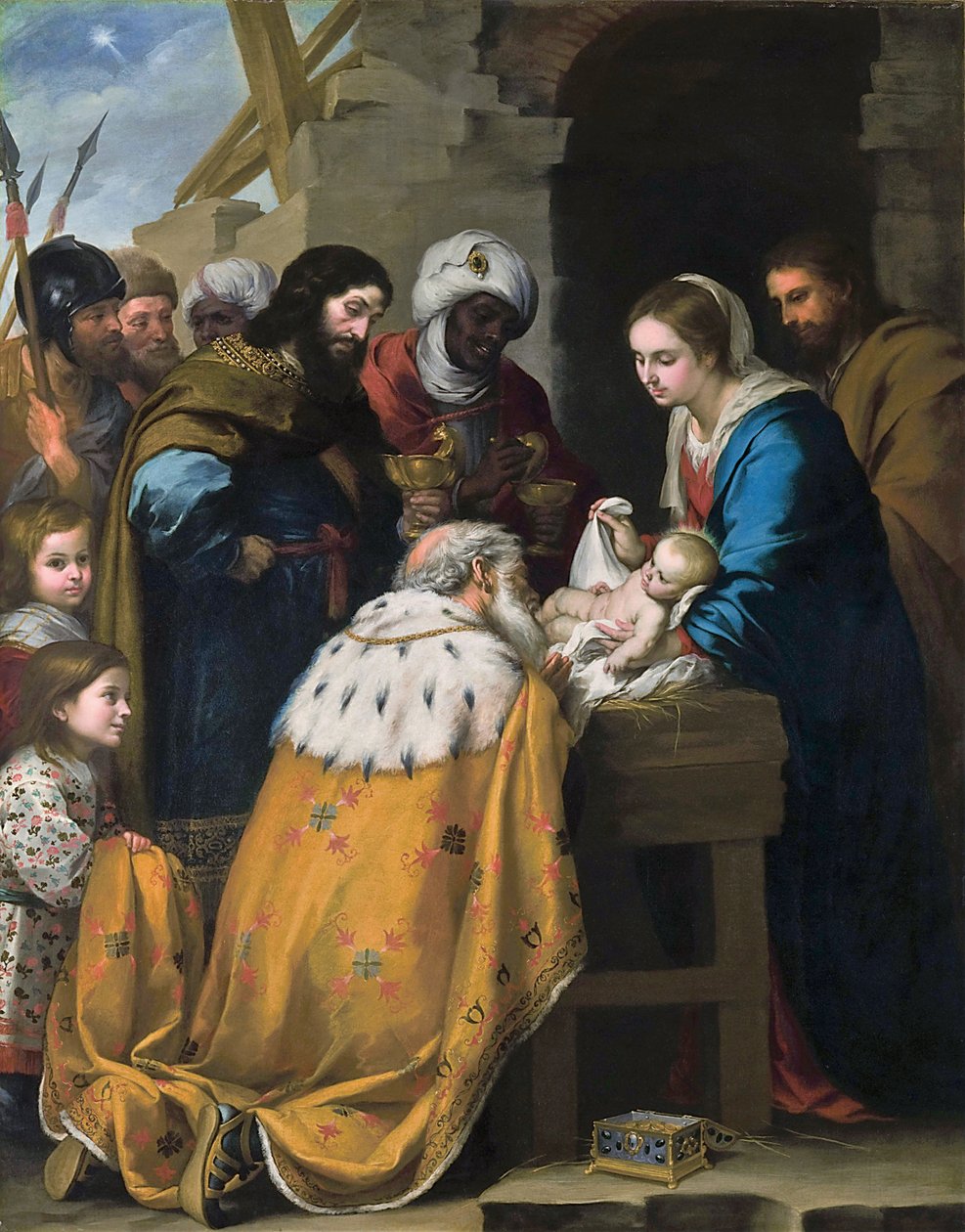 Adorazione dei Magi da Bartolomé Esteban Murillo