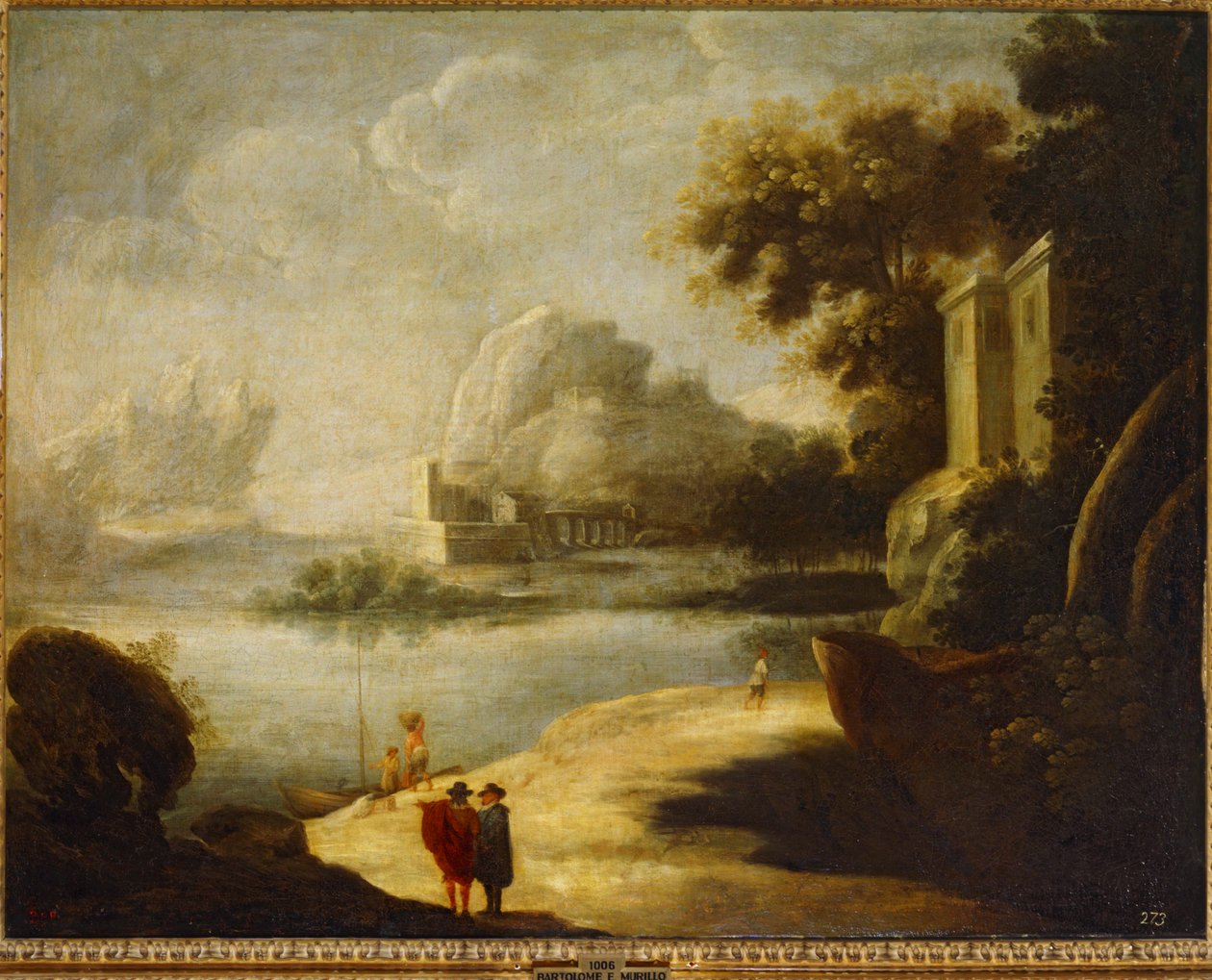 Paesaggio... (olio su tela) da Bartolomé Esteban Murillo