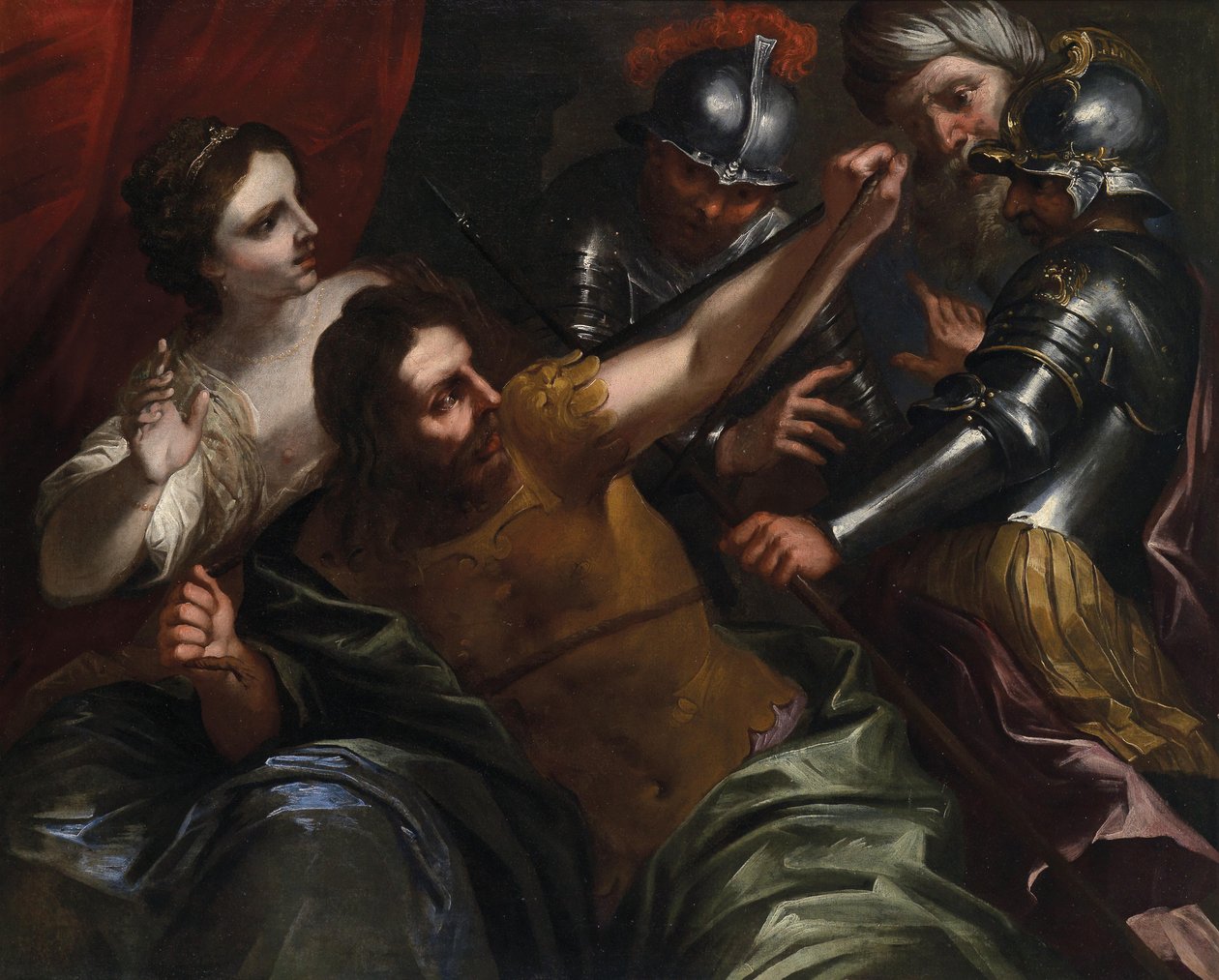 Sansone e Dalila da Bartolomeo Biscaino