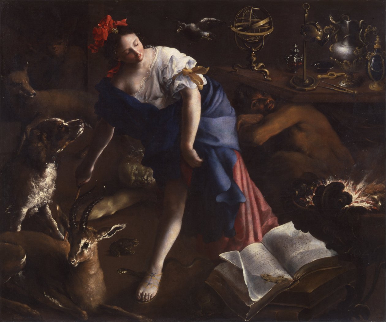 La strega da Bartolomeo Guidobono