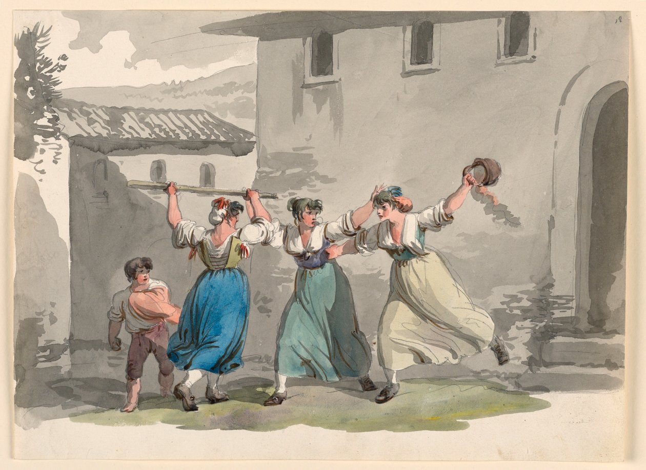 Carta da parati, Diaper, 1863-70 da Bartolomeo Pinelli