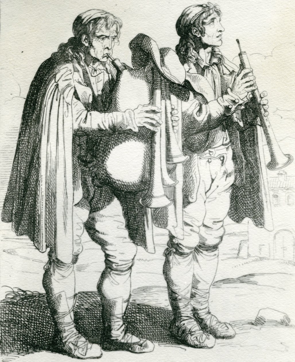 Li Pifferari, 1810 da Bartolomeo Pinelli