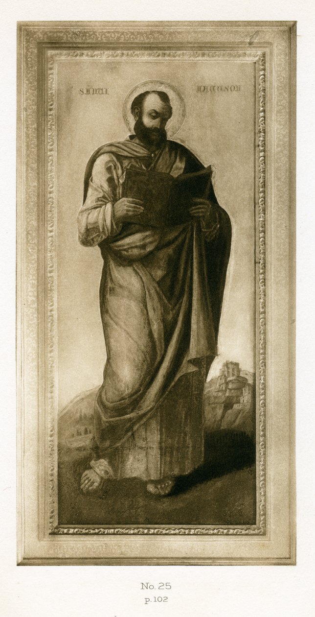 Santo maschio, forse San Marco, c.1490 da Bartolomeo Vivarini
