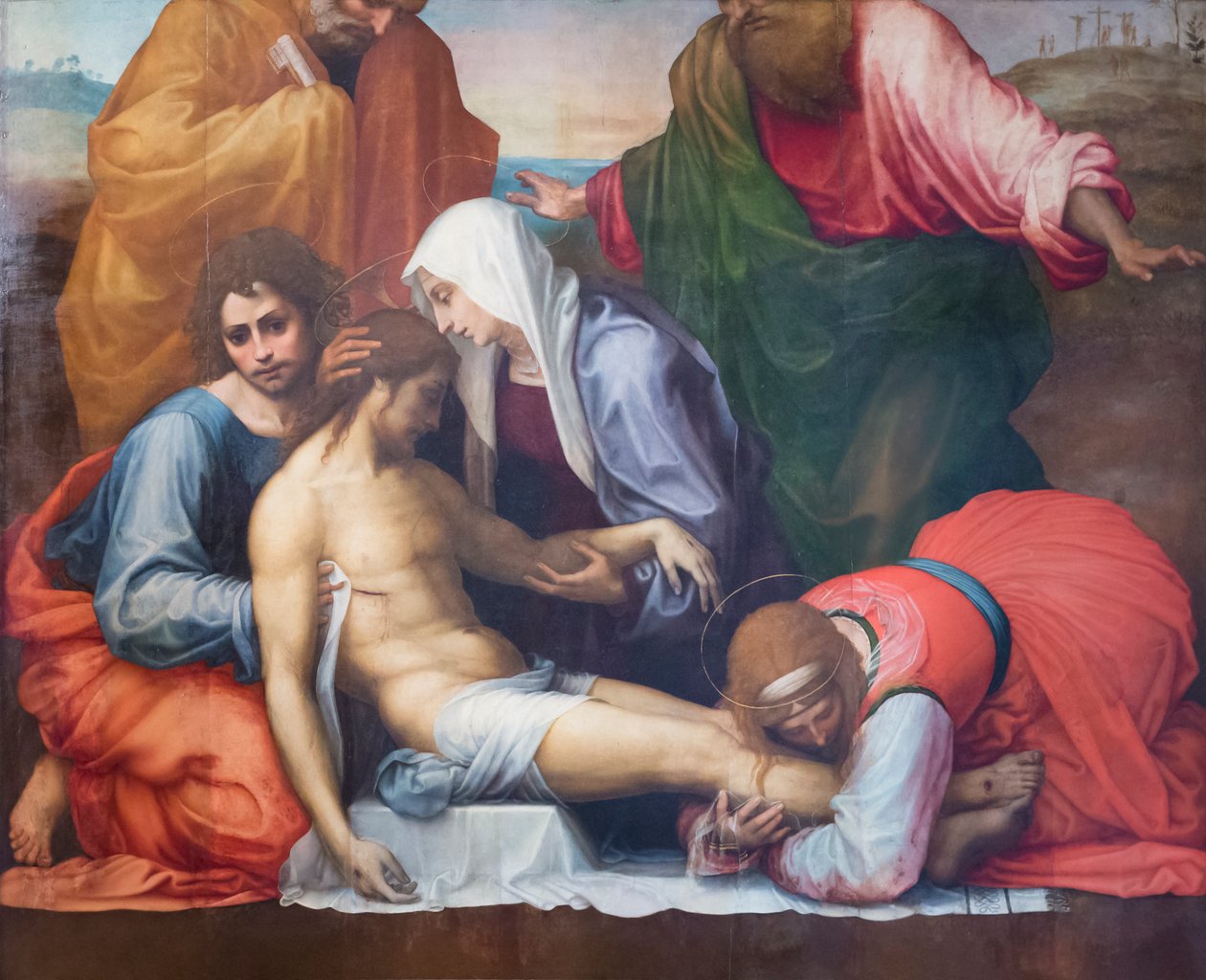 Compianto sul Cristo morto da Bartolomeo Fra