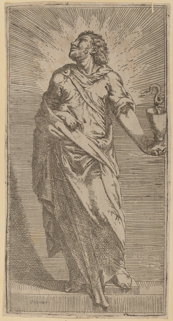 San Giovanni Evangelista da Bartolomeo Passarotti