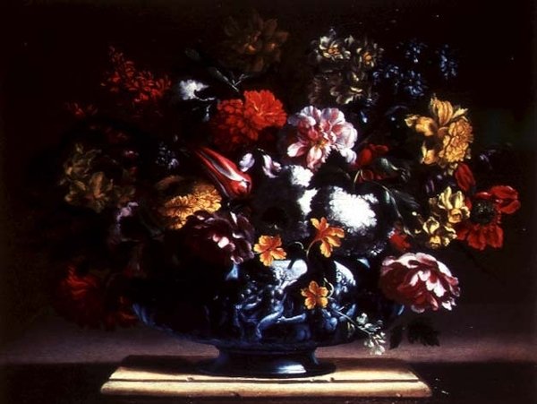 Natura morta di fiori in un
