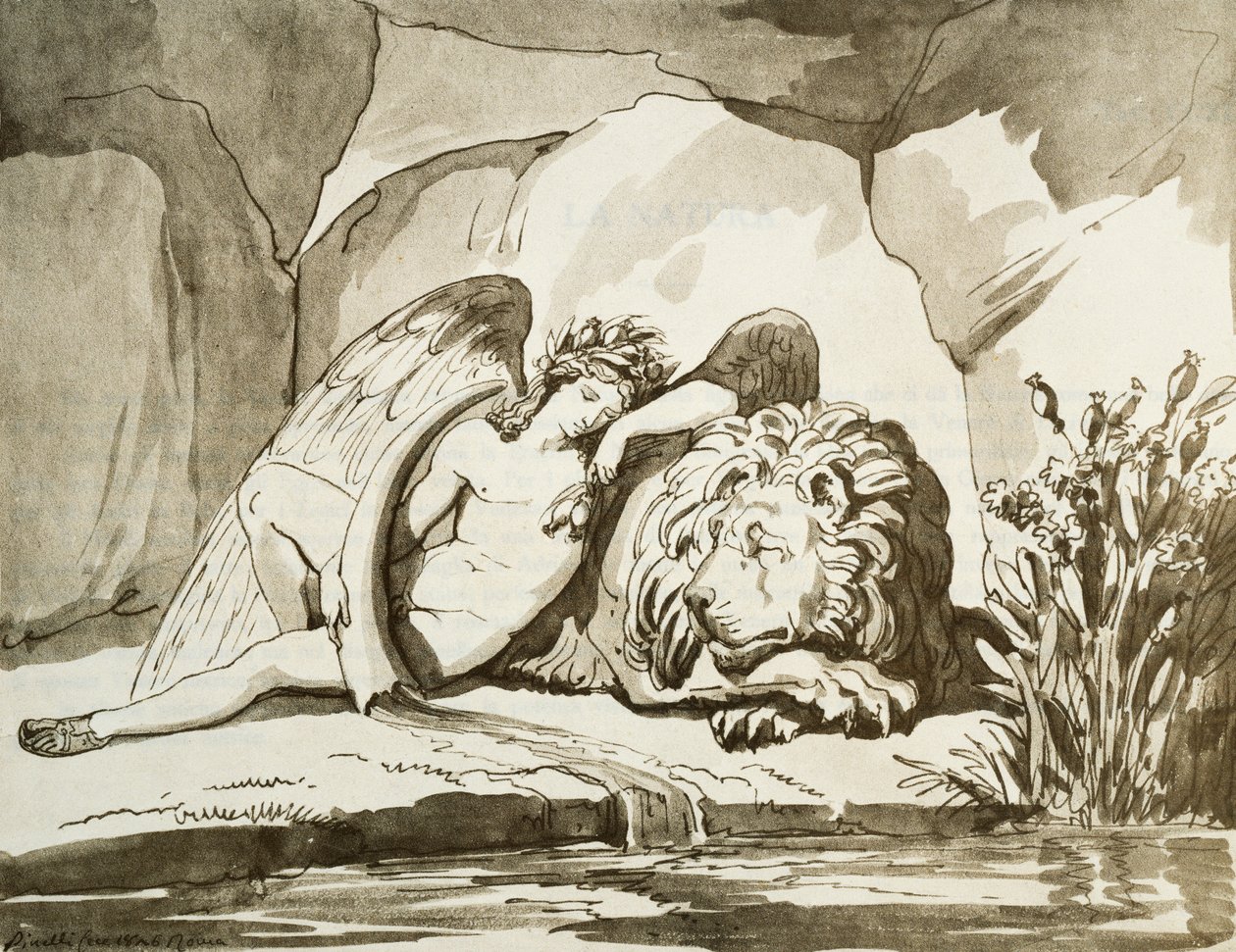 Hypnos (Il Sonno) da Bartolomeo Pinelli