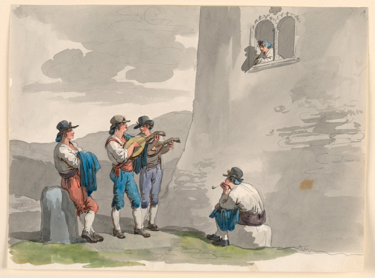 La serenata da Bartolomeo Pinelli