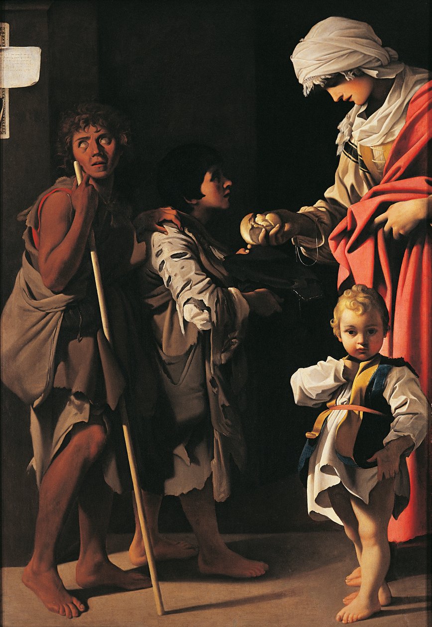 Carità di Santa Elisabetta da Bartolomeo Schedoni