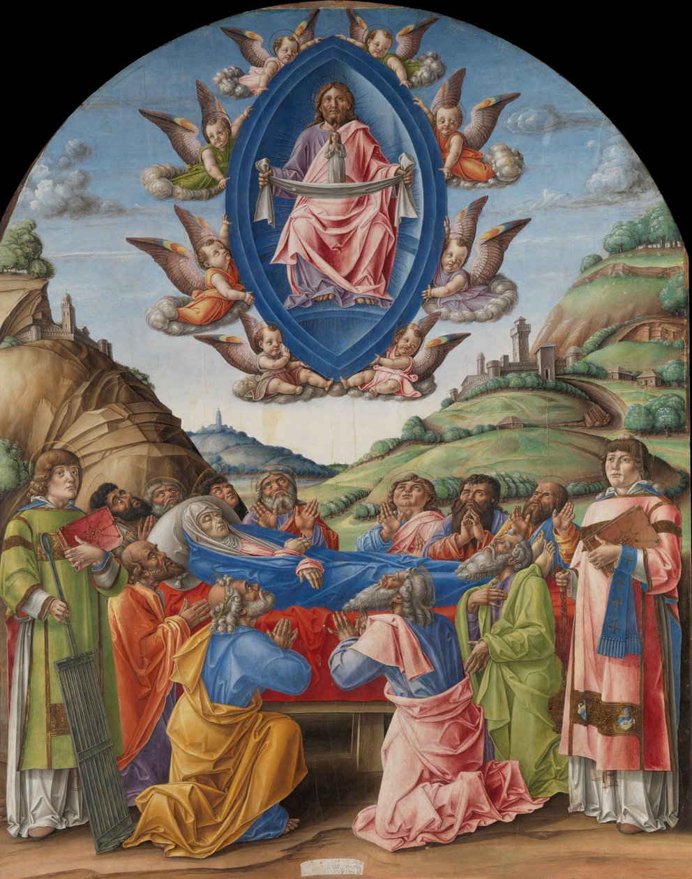 La morte della Vergine, 1485 da Bartolomeo Vivarini