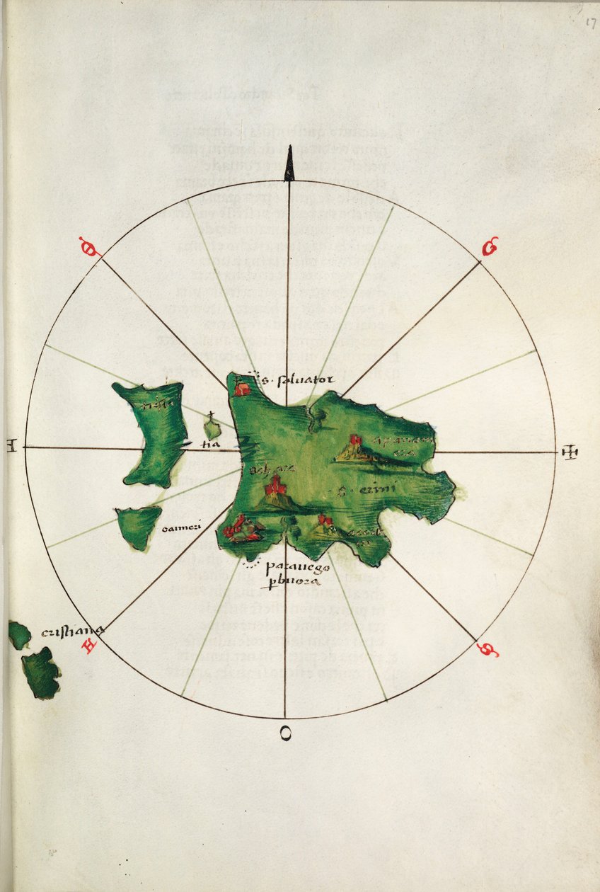 Santorini, Sonetti, c.1485 da Bartolomeo da li Sonetti