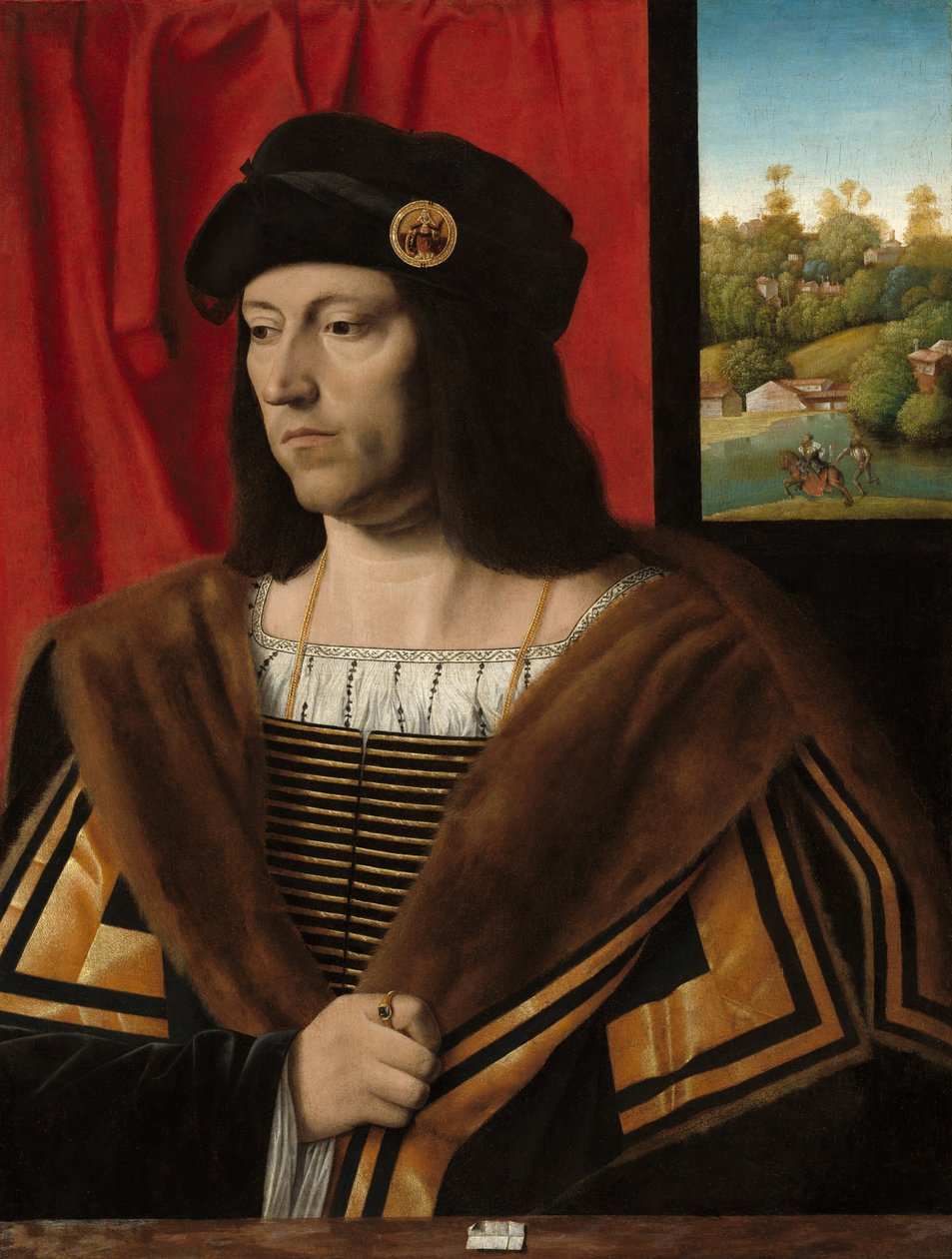 Ritratto di un Gentiluomo, c. 1520 da Bartolommeo Veneto