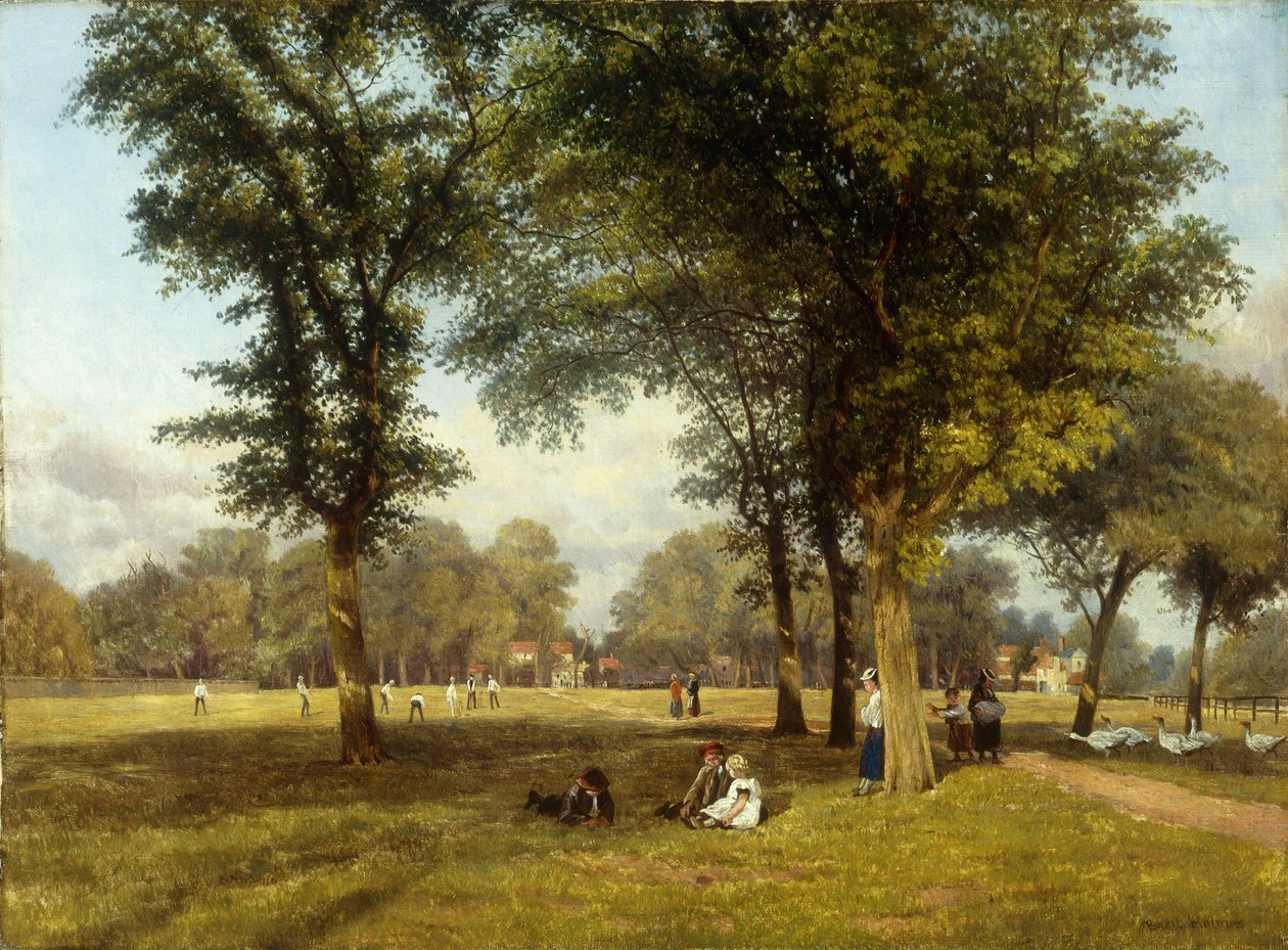 Pomeriggio vicino a Sevenoaks, Kent, c.1845 da Basil Holmes