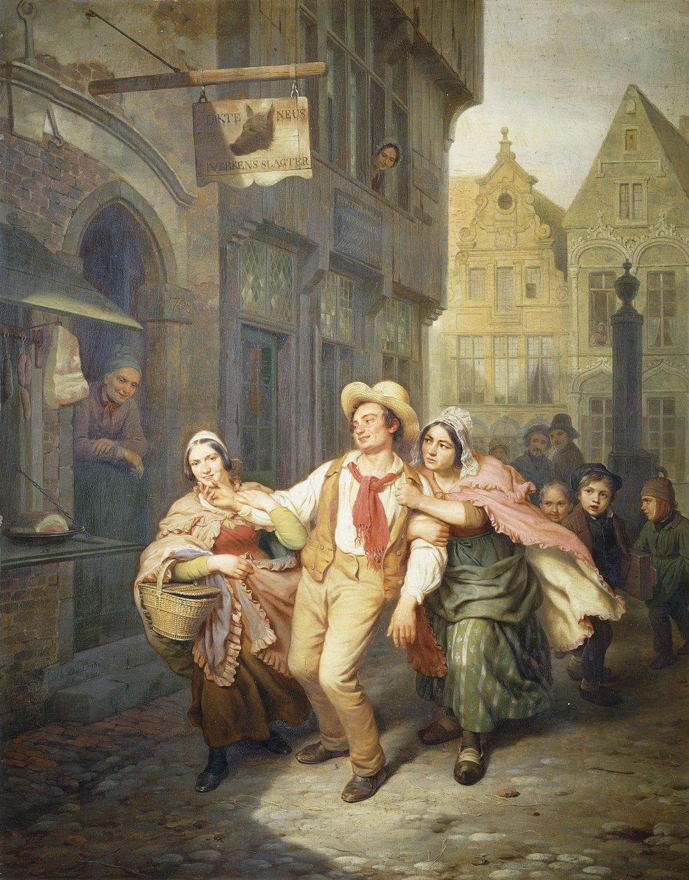 I rivali, 1840 da Basile de Loose