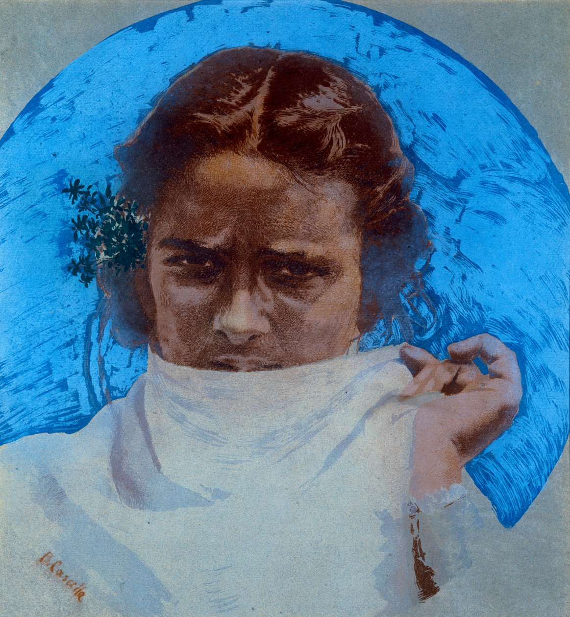 Donna berbera da Basilio Cascella