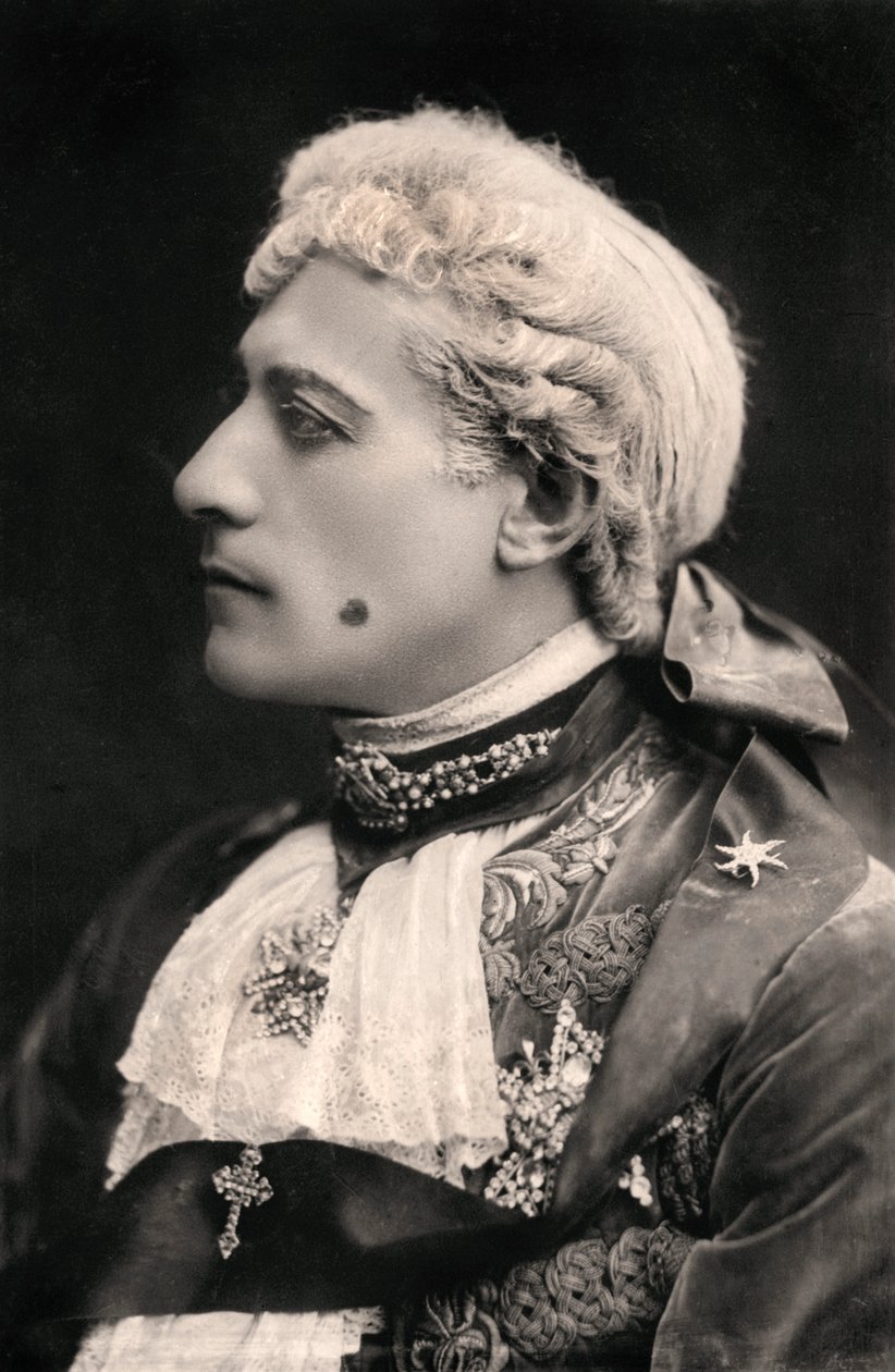 Lewis Waller 1860-1915, attore inglese, 1906 da Bassano Studio