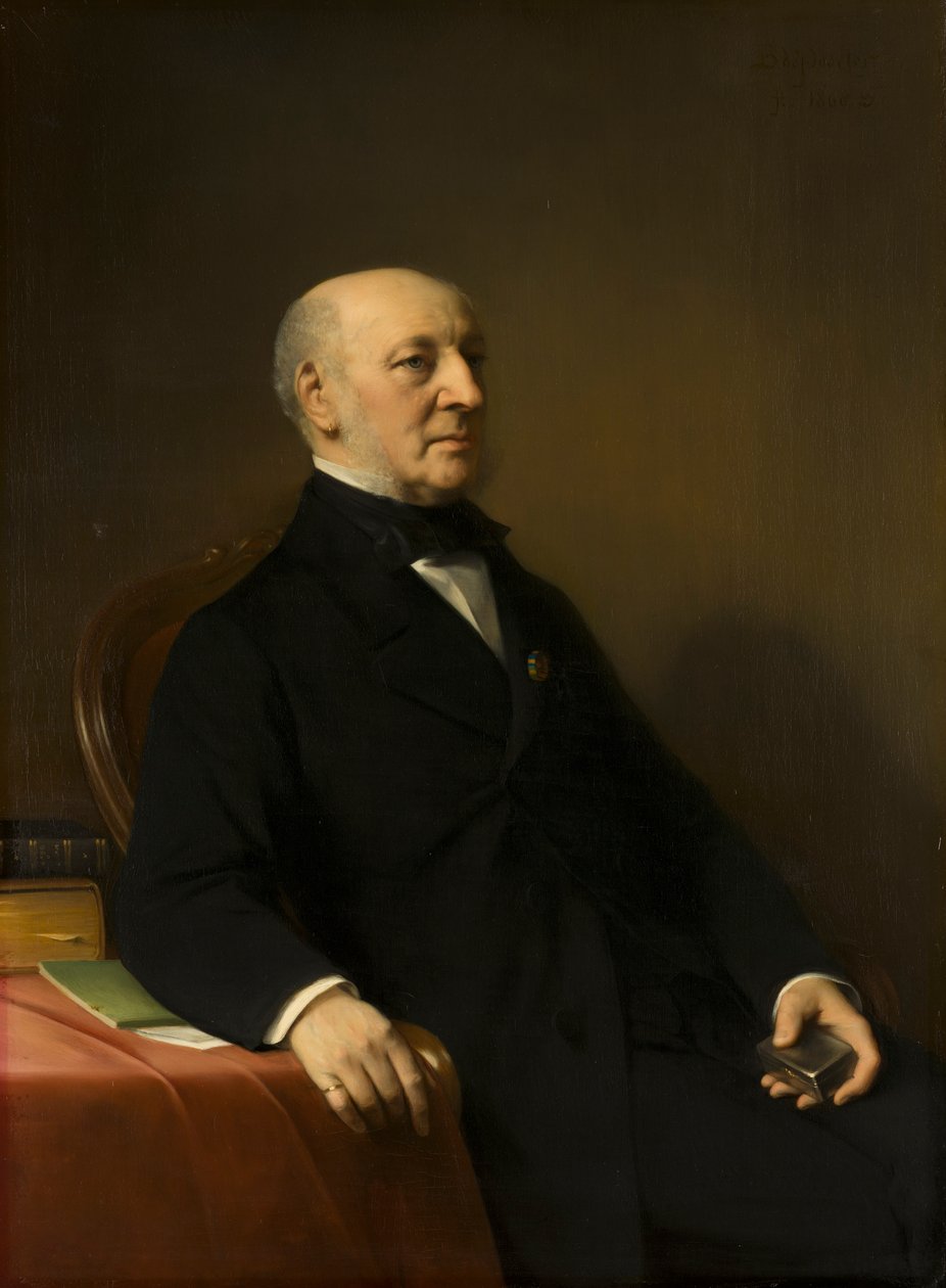 Ritratto di Jean Zacharia Mazel (1792-1884) da Bastiaan de Poorter