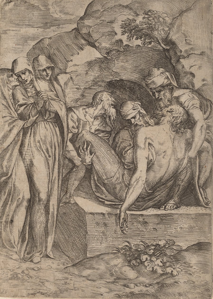 La sepoltura, 1515-1573 da Battista del Moro