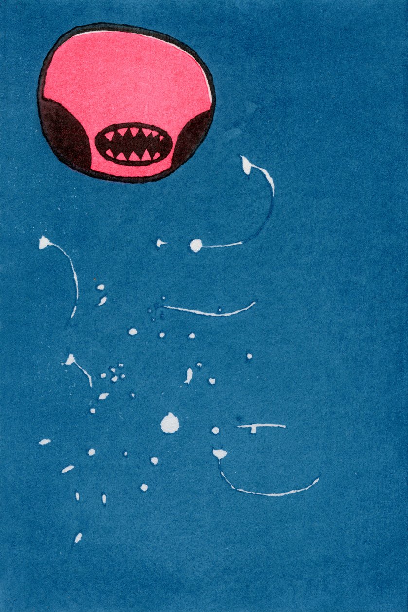 Mostro spaziale a baccello di semi, 2013 da Bella Larsson
